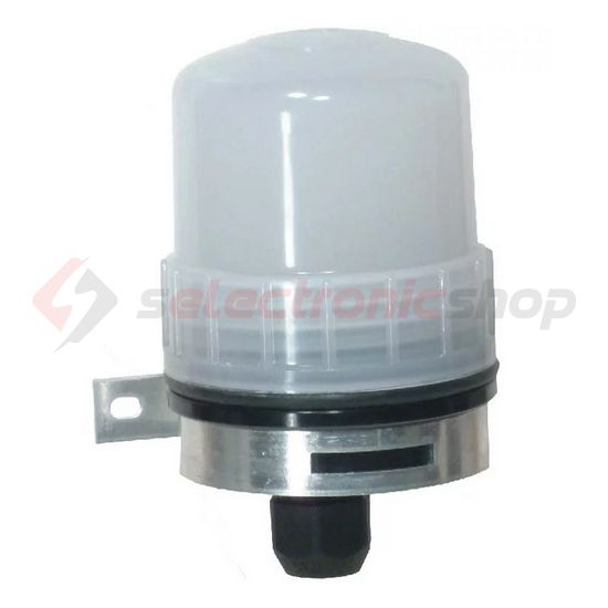 Alkonykapcsoló falra kültér 1z falonkívüli műanyag szürke GFK-3 Ganz KK - 740-8350-350