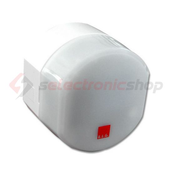 Alkonykapcsoló falra kültér 2-300lx 1z 2300W falonkívüli műanyag fehér CdS-T-AP B.E.G. - 92367
