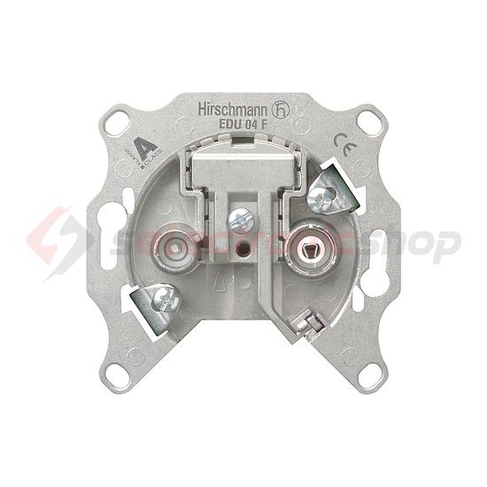 Antenna aljzat TV-R süllyesztett 2-kimenet átmenő 20dB/860MHz 5dB/860MHz/vonali EDU 04 F GIRA - 004600