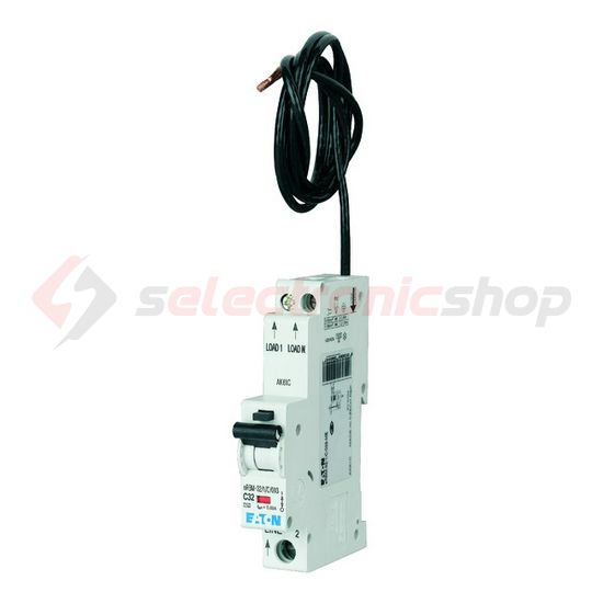 Áram-védőkapcsoló (Fi-relé) analóg 1P+N 40A 30mA AC-típus 10kA PF7-40/2/003-DE EATON - 263579