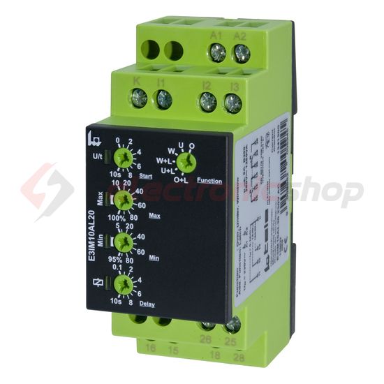 Áramfigyelő relé határváltós 2v 0-10A-max. csavaros Enya E3IM10AL20 Tele-Haase - 1341200