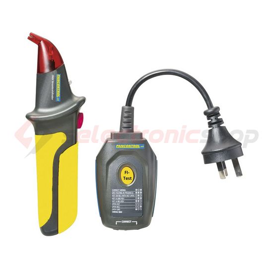 Áramkör kereső adó-vevő elemes FI-teszter  Pancontrol - FITESTER