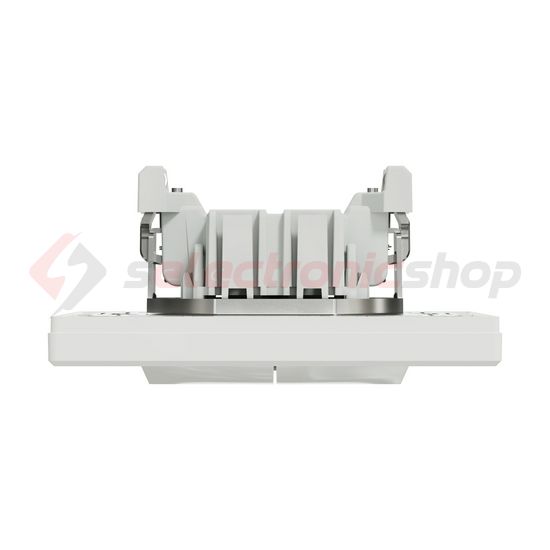 Asfora 105 2x1P csillárkapcsoló betét teljes fedéllel fehér süllyesztett IP20 1- Schneider - EPH0300121