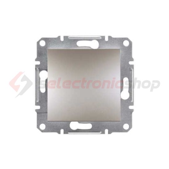 Asfora 107 keresztkapcsoló betét közp. fedéllel bronz süllyesztett csavaros IP20 1- Schneider - EPH0500369