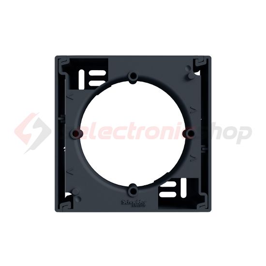 Asfora kiemelődoboz 1-es antracit műanyag IP20 Schneider - EPH6100171