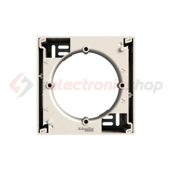 Asfora kiemelődoboz 1-es krém műanyag IP20 Schneider - EPH6100123