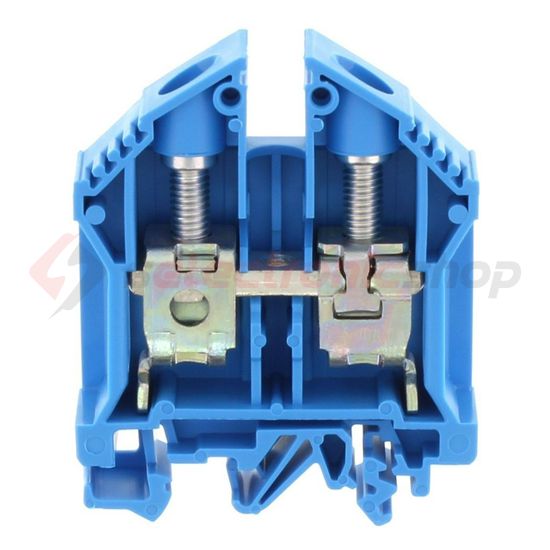 Átmenő sorkapocs TS32/35 1-szintes 125A 2,5-35mm2/érvéghüvely kék csavaros/ RK 35 BU CONTA-CLIP - 1052.5