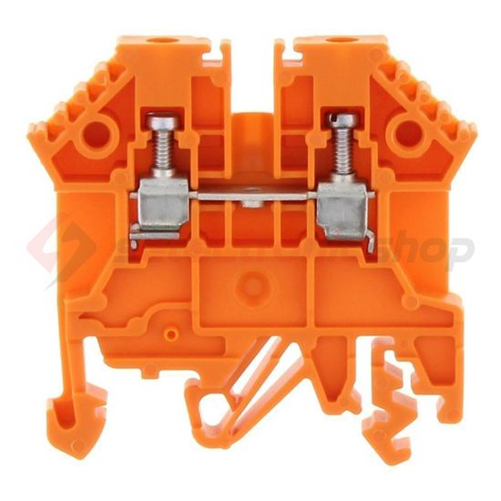 Átmenő sorkapocs TS32/35 1-szintes 24A 0,2-2,5mm2/érvéghüvely narancs RK 2,5 OG CONTA-CLIP - 1296.3