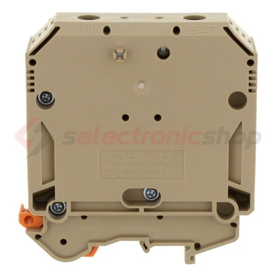 Átmenő sorkapocs TS32/35 imbuszcsavaros 1-szintes 232A 35-95mm2/érvéghüvely RK 95 BG CONTA-CLIP - 1122.2