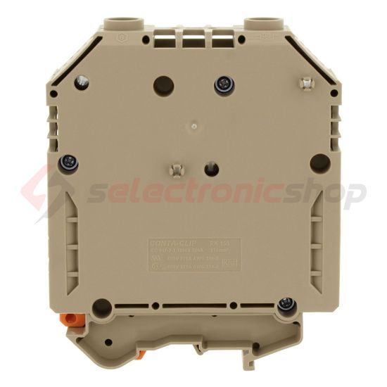 Átmenő sorkapocs TS32/35 imbuszcsavaros 1-szintes 309A 50-150mm2/érvéghüvely RK 150 BG CONTA-CLIP - 1124.2