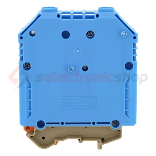 Átmenő sorkapocs TS32/35 imbuszcsavaros 1-szintes 309A 50-150mm2/érvéghüvely RK 150 BU CONTA-CLIP - 1124.5