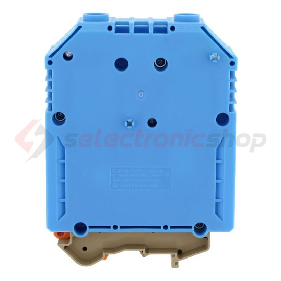 Átmenő sorkapocs TS32/35 imbuszcsavaros 1-szintes 380A 70-185mm2/érvéghüvely RK 240 BU CONTA-CLIP - 1126.5