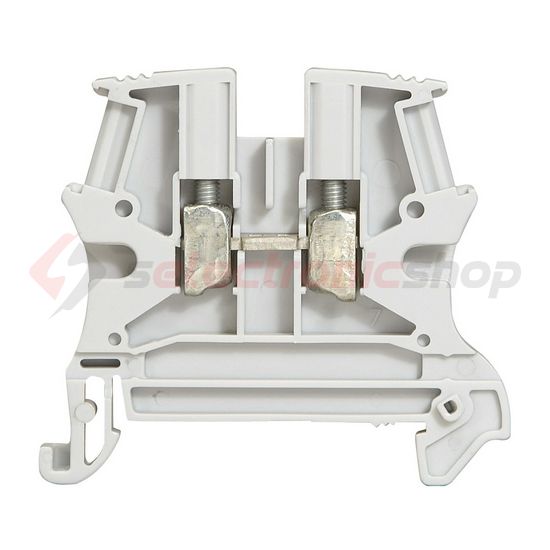 Átmenő sorkapocs TS35 1-szint 32A 0.25-4mm2/érvéghüvely szürke csavaros csavaros Viking3 LEGRAND - 037161