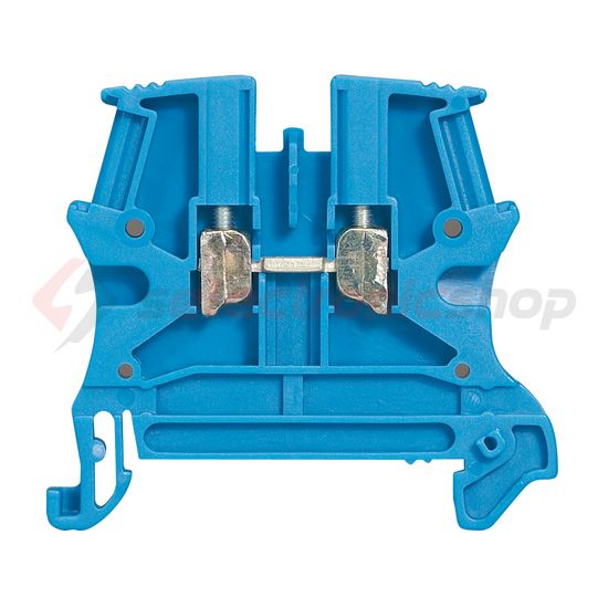Átmenő sorkapocs TS35 1-szint 41A 0.25-6mm2/érvéghüvely kék csavaros csavaros Viking3 LEGRAND - 037102