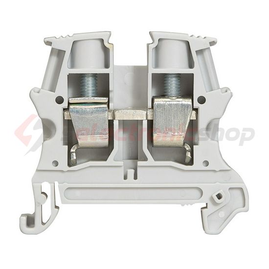 Átmenő sorkapocs TS35 1-szint 57A 2.5-10mm2/érvéghüvely szürke csavaros csavaros Viking3 LEGRAND - 037163