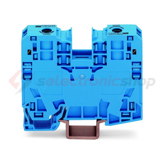 Átmenő sorkapocs TS35 1-szintes 125A 6-35mm2 kék rugószorításos rugószorításos WAGO - 285-134