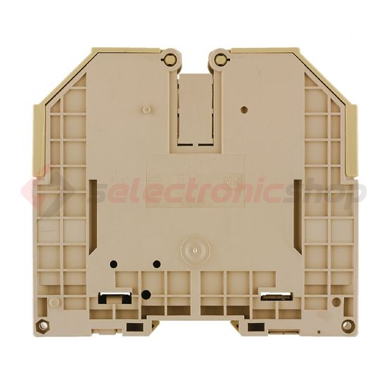 Átmenő sorkapocs TS35 1-szintes 232A 16-95mm2 bézs csavaros robbanásbiztos WDU 70/95 Weidmüller - 1024600000