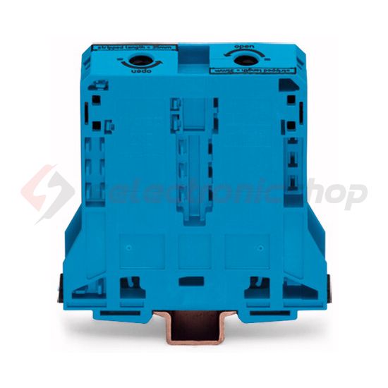 Átmenő sorkapocs TS35 1-szintes 232A 25-95mm2 kék rugószorításos rugószorításos WAGO - 285-194