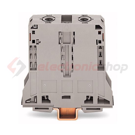 Átmenő sorkapocs TS35 1-szintes 232A 25-95mm2 szürke rugószorításos rugószorításos WAGO - 285-195