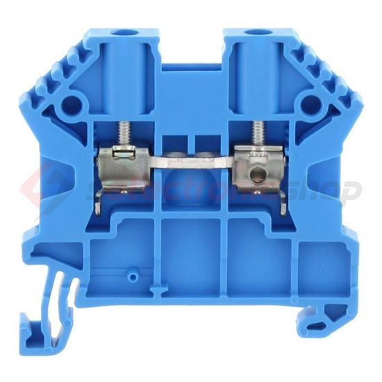 Átmenő sorkapocs TS35 1-szintes 24A 0,2-2,5mm2/érvéghüvely kék csavaros/ SRK 2,5/2A BU CONTA-CLIP - 17100.5