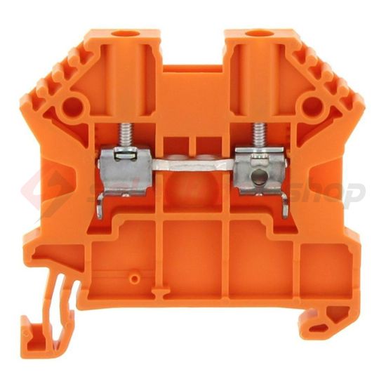 Átmenő sorkapocs TS35 1-szintes 24A 0,2-2,5mm2/érvéghüvely narancs SRK 2,5/2A OG CONTA-CLIP - 17100.3