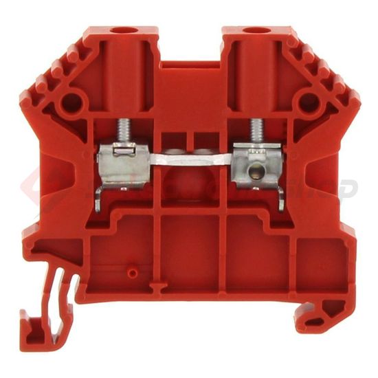 Átmenő sorkapocs TS35 1-szintes 24A 0,2-2,5mm2/érvéghüvely piros SRK 2,5/2A RD CONTA-CLIP - 17100.9