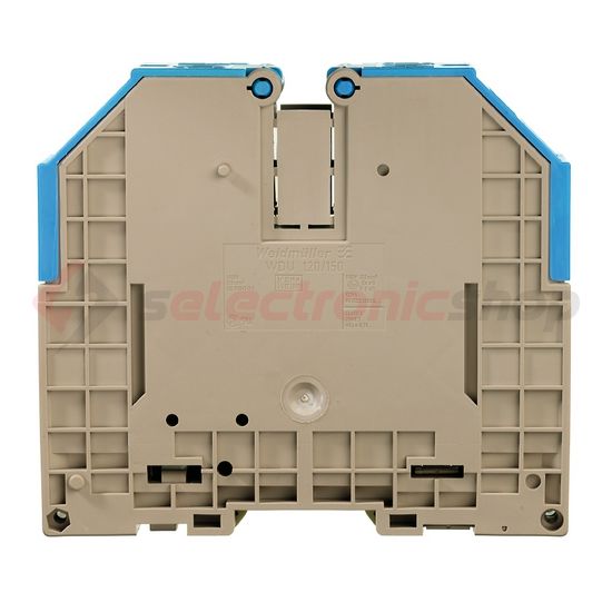 Átmenő sorkapocs TS35 1-szintes 269A 35-150mm2 kék csavaros WDU 120/150 BL Weidmüller - 1024580000