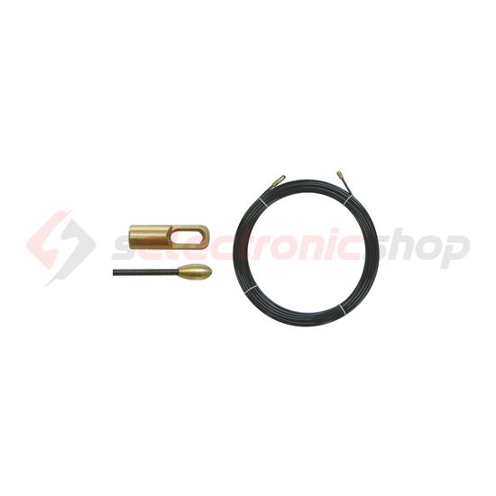 Behúzószál BAYER-perlon szalagból 3mm/ 5m védőcső-hoz Haupa - 150220