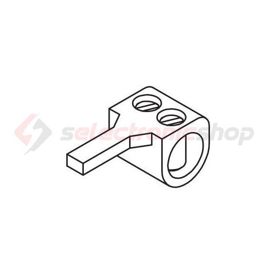 Betápkapocs villás sorolósínhez 35mm2-vezetőhöz(max.) AS/35-K Pollmann - 2010302