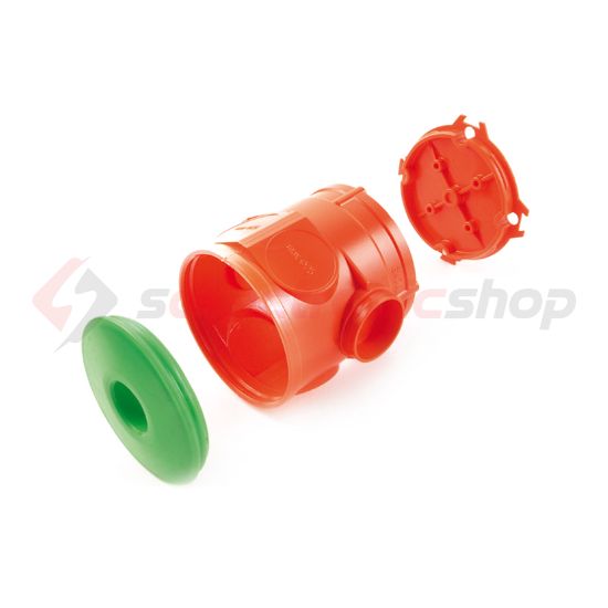 Betondoboz 1-es kerek 60mm-átmérő narancs műanyag csavarral GAD Dietzel - 026307