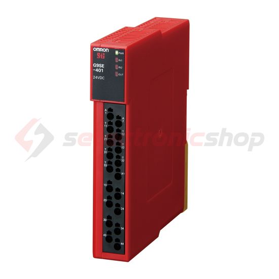 Biztonsági relé univerzális alap 20,4-26,6VDC dugaszolós 4/EN954-1 G9SE-401 OMRON - 679414