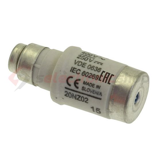 Biztosítóbetét Bussmann D02 20A gL/gG 400V kék-színkód EATON - 20NZ02