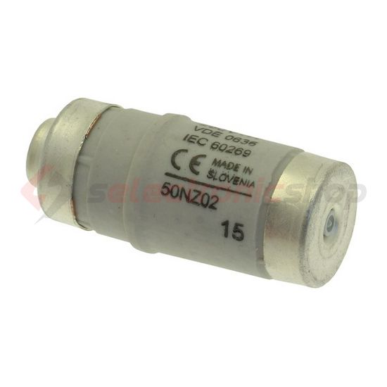 Biztosítóbetét Bussmann D02 50A gL/gG 400V fehér-színkód EATON - 50NZ02