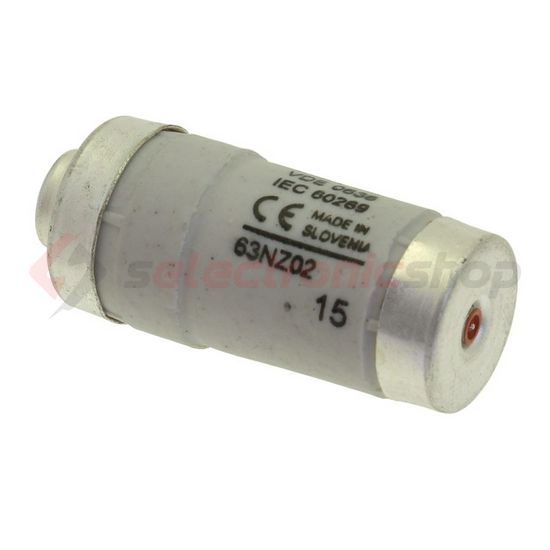 Biztosítóbetét Bussmann D02 63A gL/gG 400V réz-színkód EATON - 63NZ02