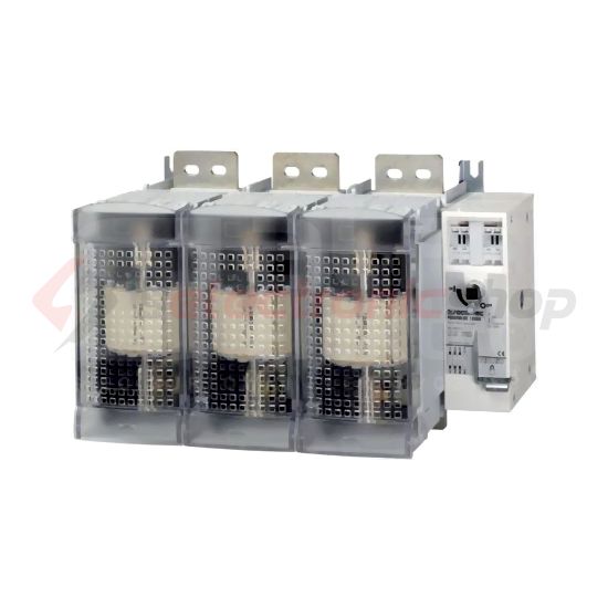 Biztosítós szakaszolókapcsoló NH3 3-pólus 630A 690V ráépíthető IP2X Fuserbloc SOCOMEC - 38113063