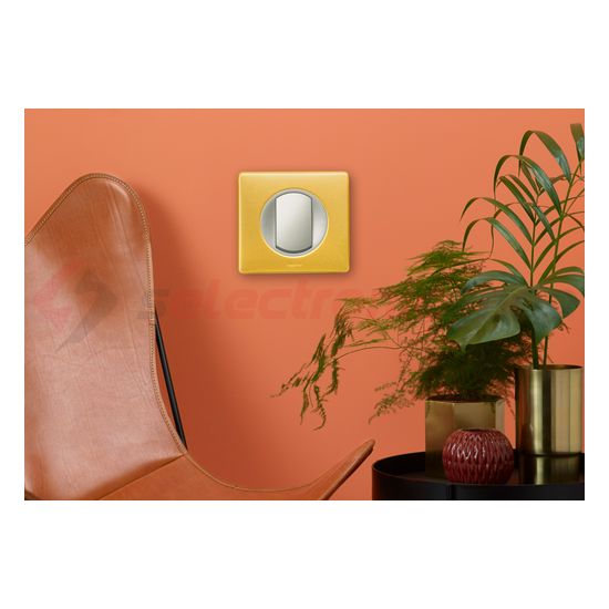 Céliane 1-es keret sárgaréz - 068791