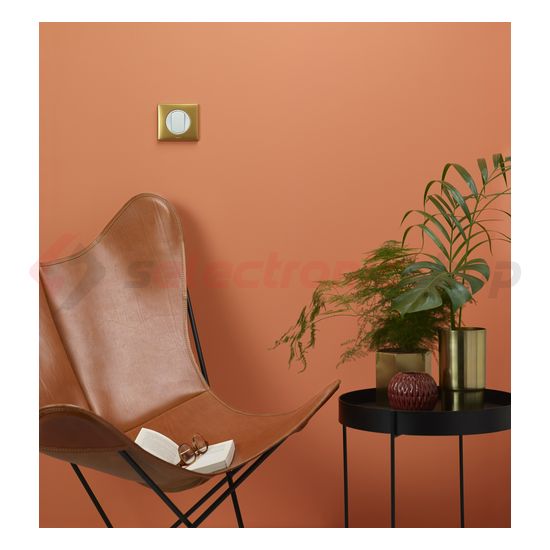 Céliane 1-es keret sárgaréz - 068791