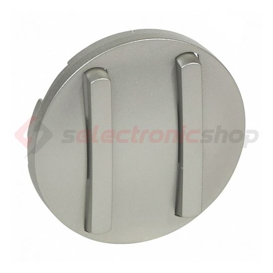 Céliane billentyű halk billenőnyelves kapcs/nyg.-hoz műanyag titán fényes üres-jel LEGRAND - 065102