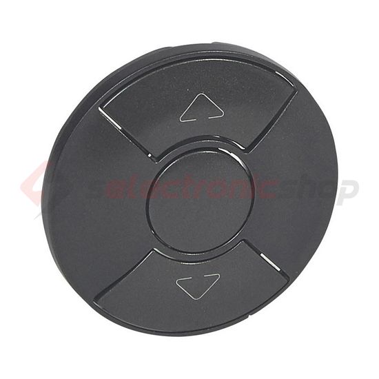 Céliane fedlap grafit redőnyhöz nyíl-jel műanyag fényes LEGRAND - 067955