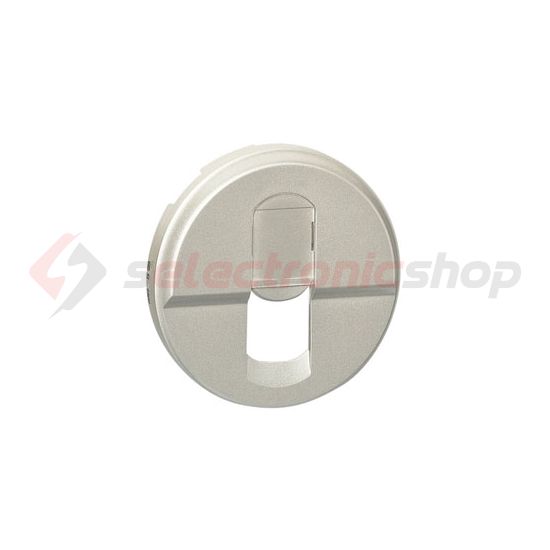 Céliane fedlap RJ45 adatcsatlakozóhoz műanyag titán címketartó nélkül LEGRAND - 068551