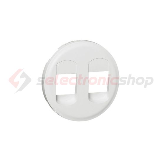 Céliane fedlap sztereó hangszórócsatlakozóhoz műanyag fehér címketartó nélkül LEGRAND - 068212