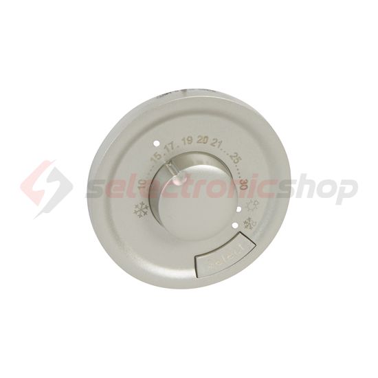 Céliane szobatermosztát burkolat titán LEGRAND - 068540