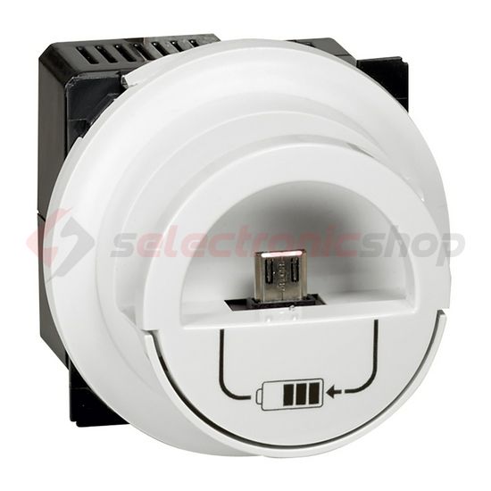 Céliane USB töltőaljzat A+A 2/ki 2400mA-max. 5V süllyesztett LEGRAND - 067462