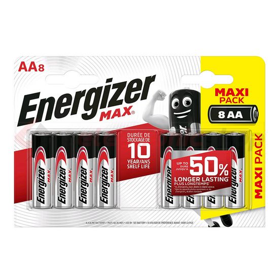Ceruza elem 1.5V alkáli-mangán LR6 MN1500 Max Energizer - E301531300M