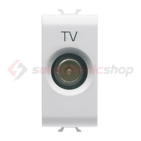 ChoruSmart antenna aljzat TV IEC/apa 1M beépített MM-végzáró 0.5dB/860MHz 0.8dB/2150MHz GEWISS - GW10361