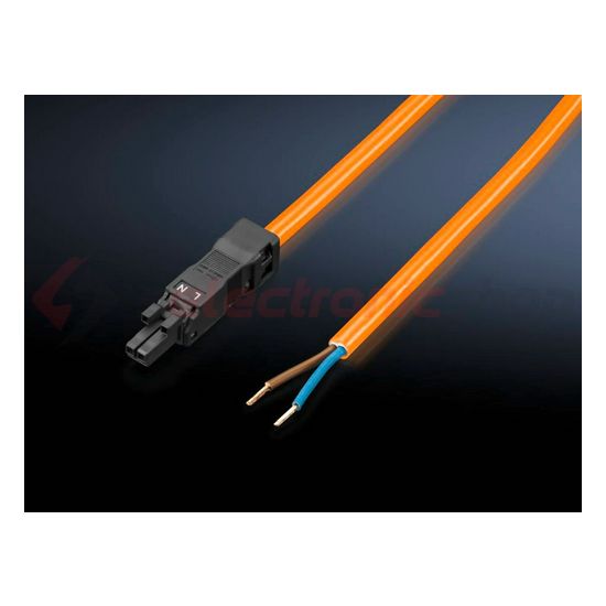 Csatlakozóvezeték LED -hez(5db) 2x 1.5mm2 3m profildugó- érvéghüvely SZ Rittal - 2500420