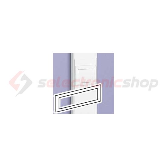 Csatorna-szerelvénykeret normál 130mm-fedélhez 4-egység kezeletlen műanyag DLP LEGRAND - 010944