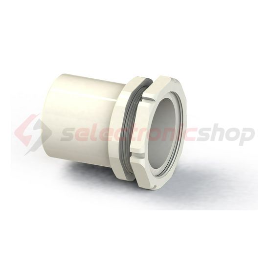 Csőadapter belső lyukátmérő kb. 40mm műanyag szürke A 50 Csatári Plast - CSP99000050