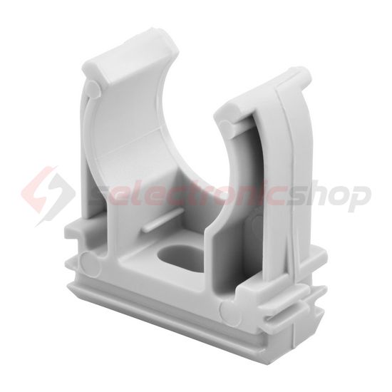 Csőbilincs MÜII 40mm-csőátmérőhöz műanyag 1-csőhöz szürke sorolható GW FIT GEWISS - GW50628