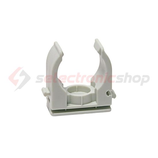 Csőbilincs UV-álló lőhető 20mm-csőátmérőhöz műanyag 1db csőhöz fehér sorolható UT CELO - 920UT